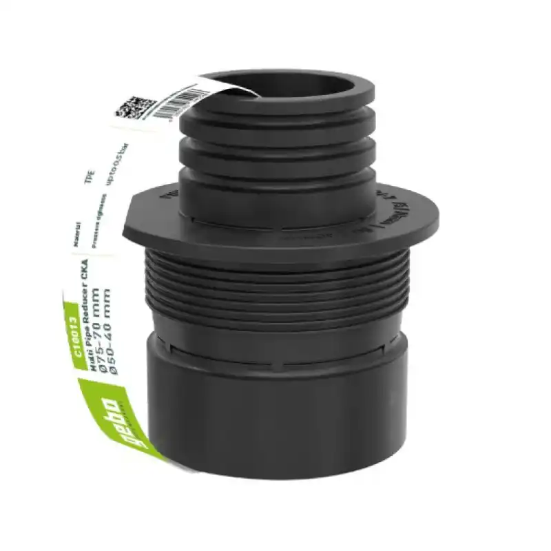 Geboflex - kombinovaný adaptér (100-105mm na 90 / 75mm), do 0,5 bar, TPE Dokud Zásoby Vydrží